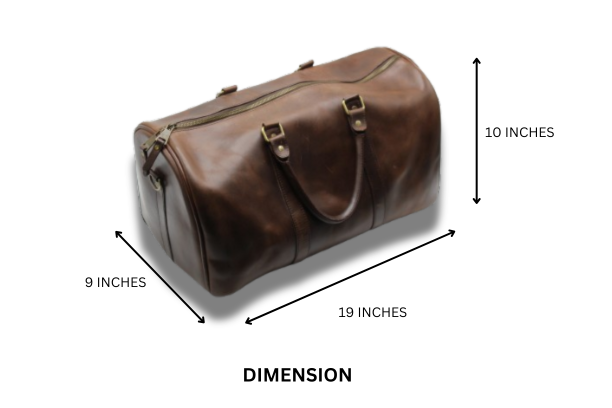 padel tennis leather duffle