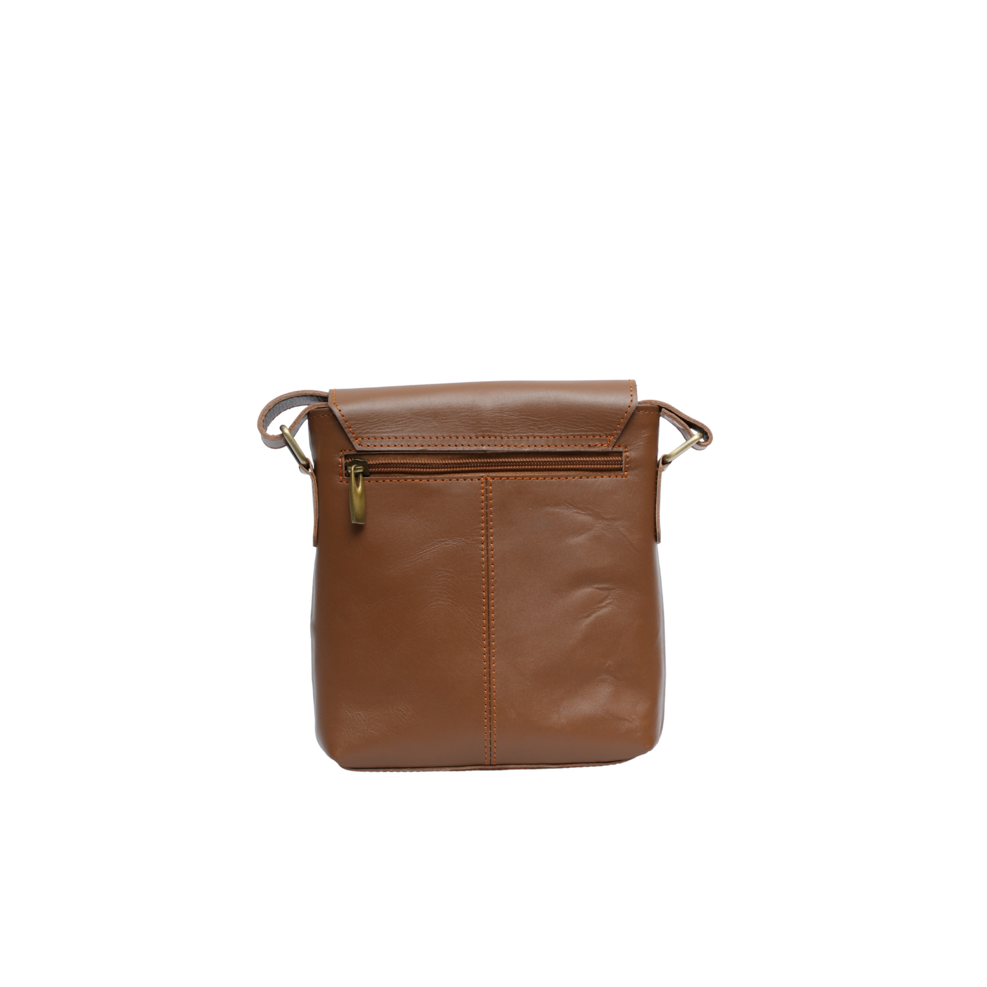tan leather cross body bag