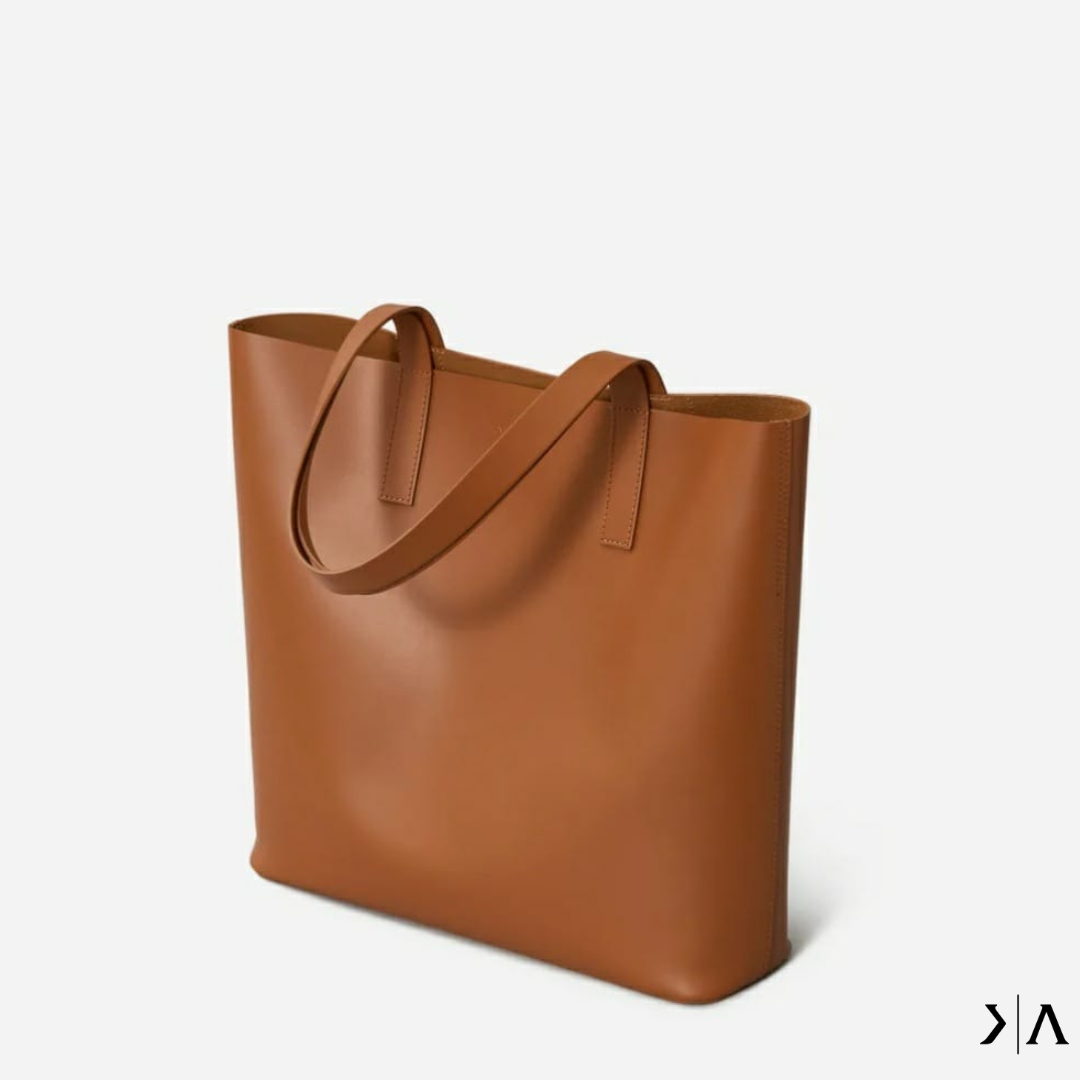 Everyday Leather Tote Tan