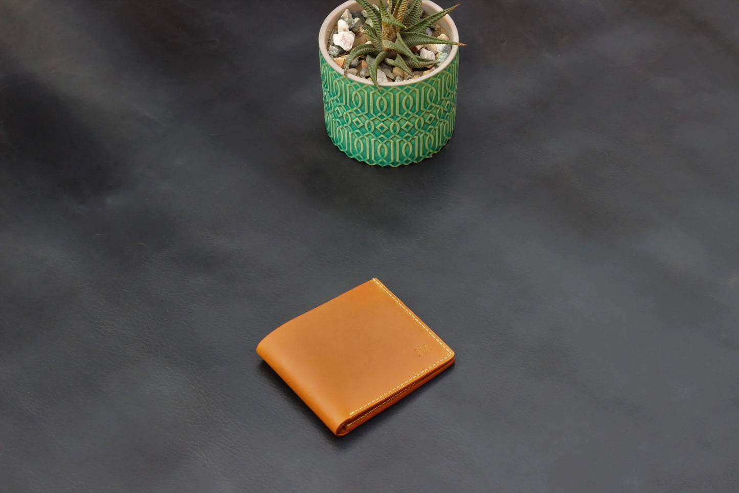 Bi-fold Wallet - Tan - 4 card slot