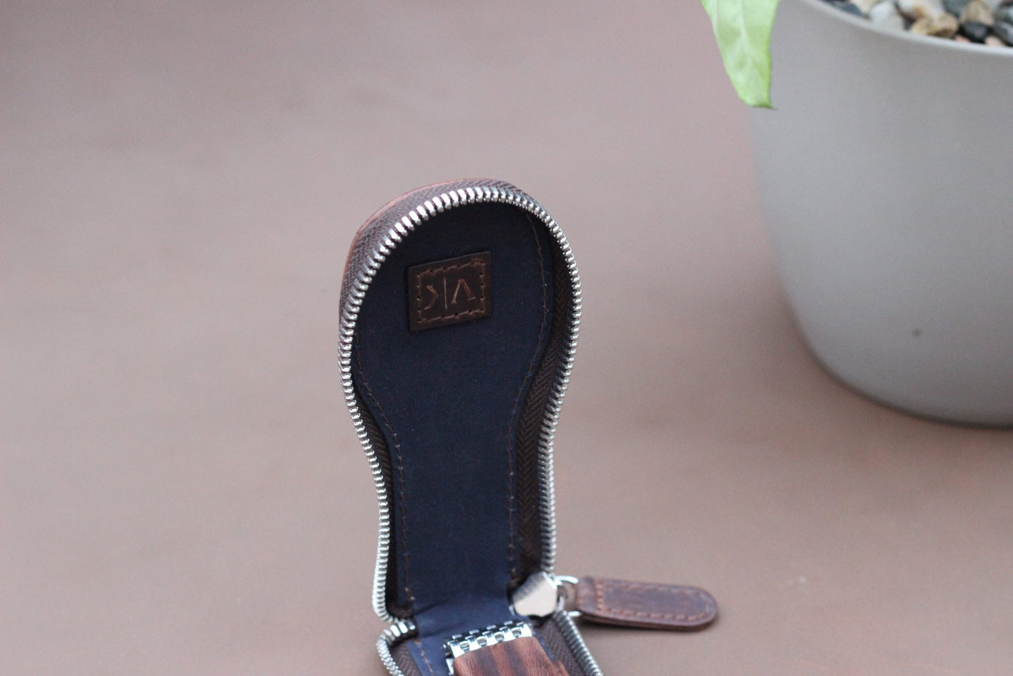 Leather Watchcase-Brown