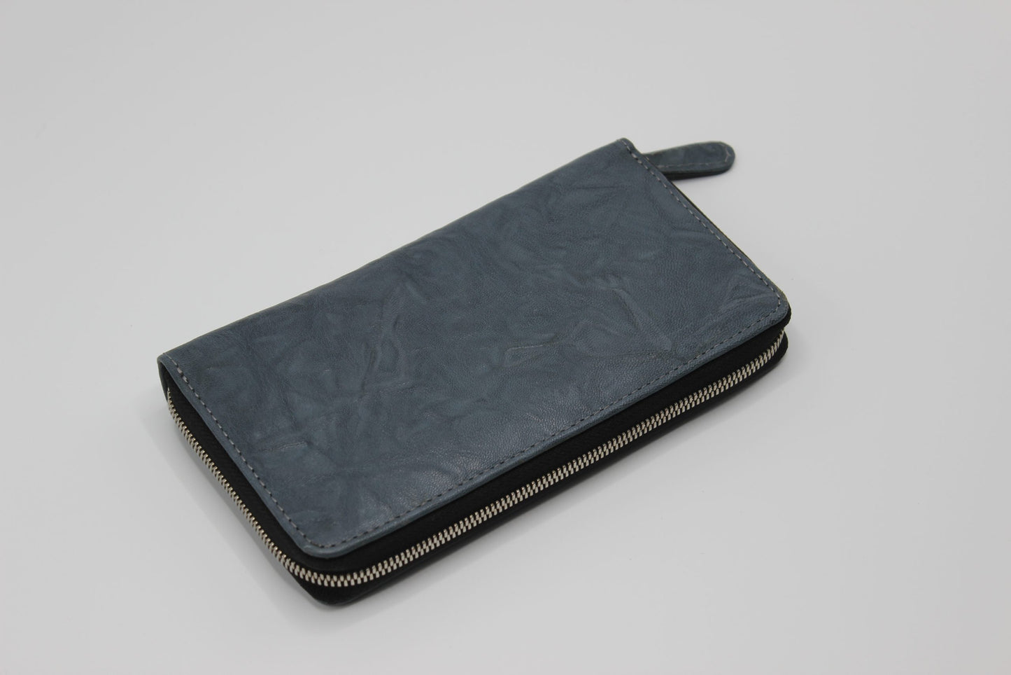 Zipper Wallet-Light Blue