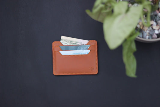 Card Holder-Tan