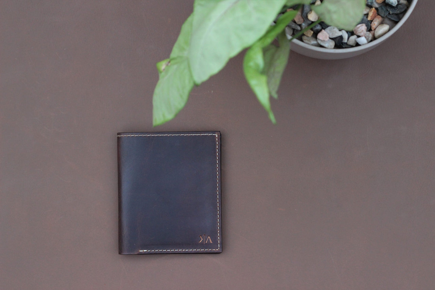 Bi-fold Wallet - Brown - Inside card slots