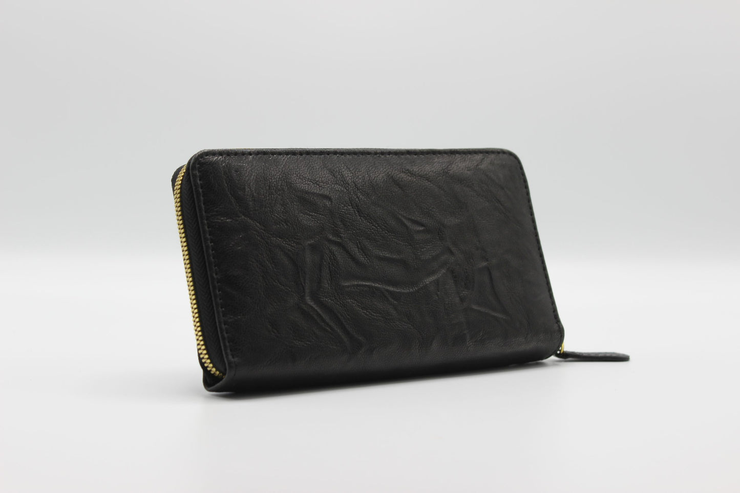 Zipper Wallet-Black