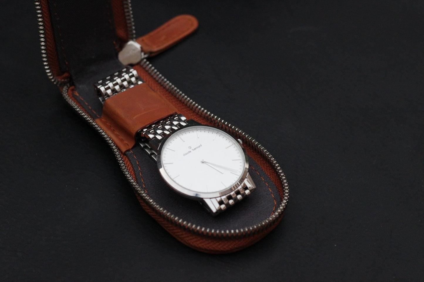 Leather Watchcase-Tan