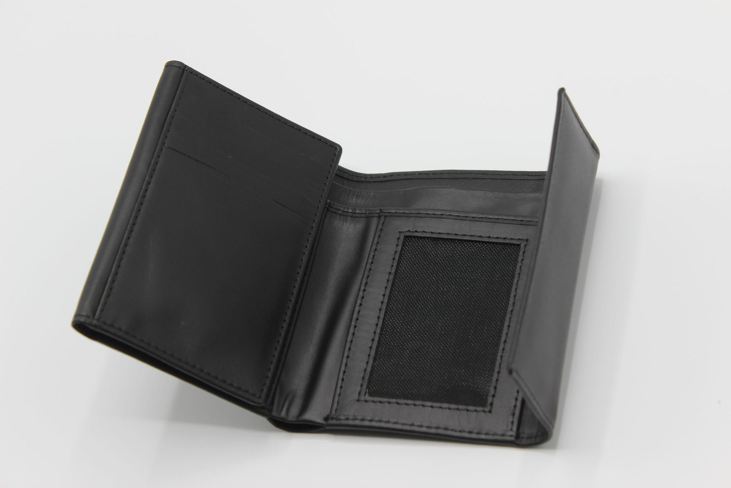 Tri-fold Black Wallet