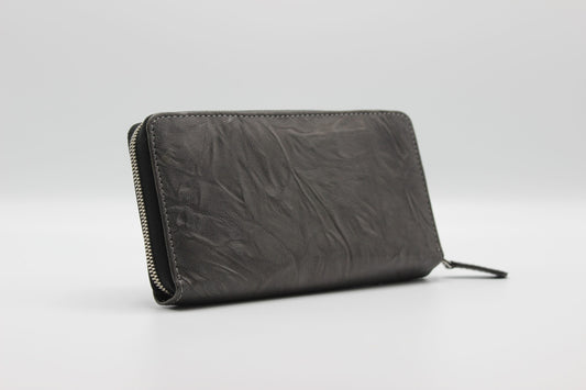 Zipper Wallet-Grey