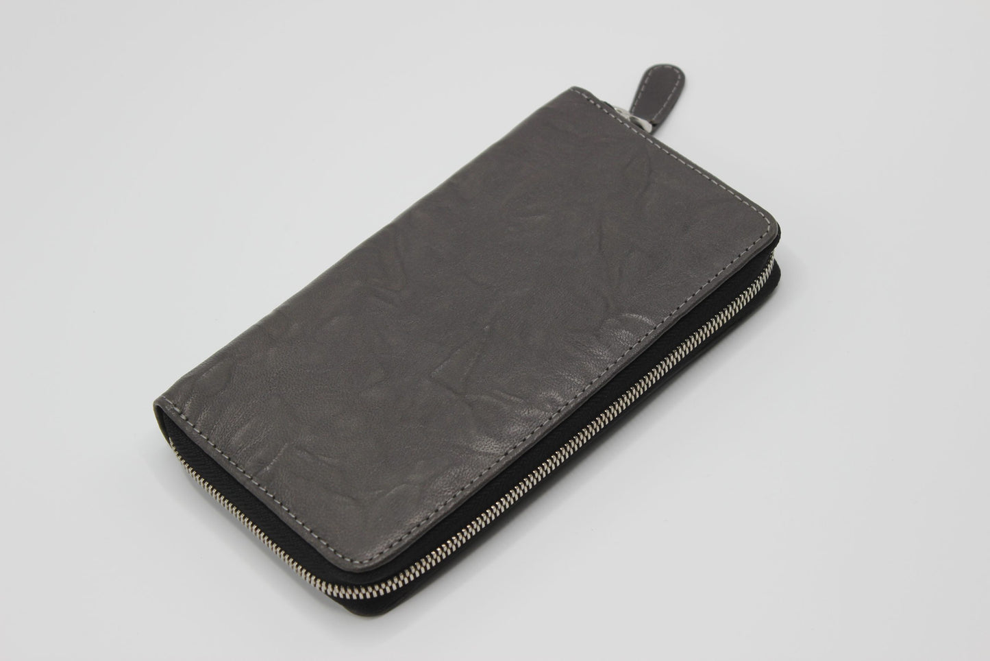 Zipper Wallet-Grey