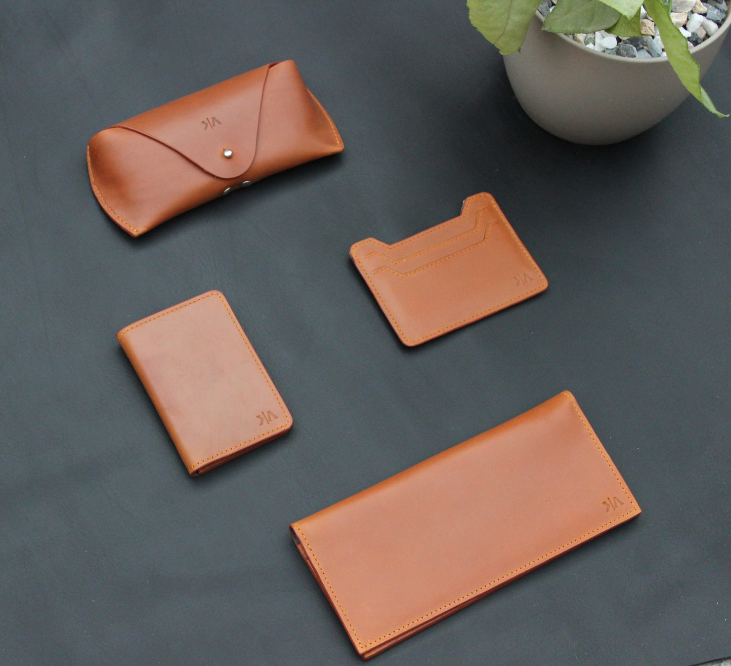 Bifold Wallet-Tan